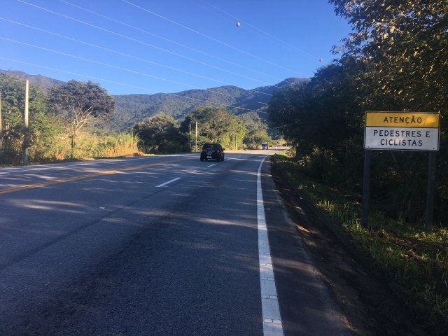 Subindo a Serra Nova de Campos - Km 2