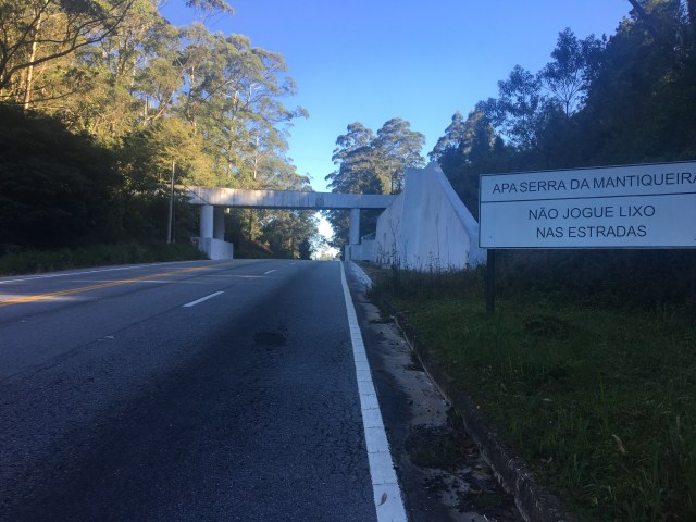 Subindo a Serra Nova de Campos - Km 10