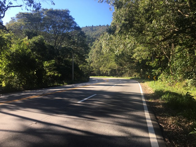 Subindo a Serra Nova de Campos - Km 12