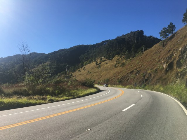 Subindo a Serra Nova de Campos - Km 14